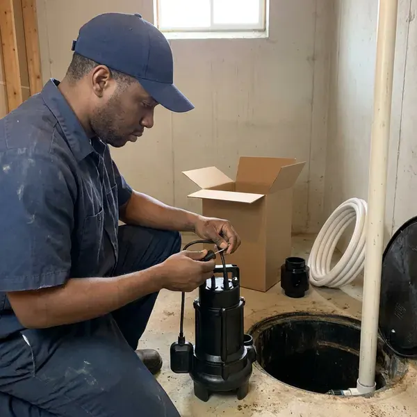 Professional basement sump pump installation, Albuquerque, NM