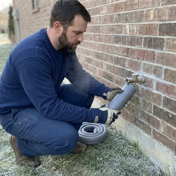 GVK Plumbing technician providing plumbers for frozen pipes in Albuquerque, NM