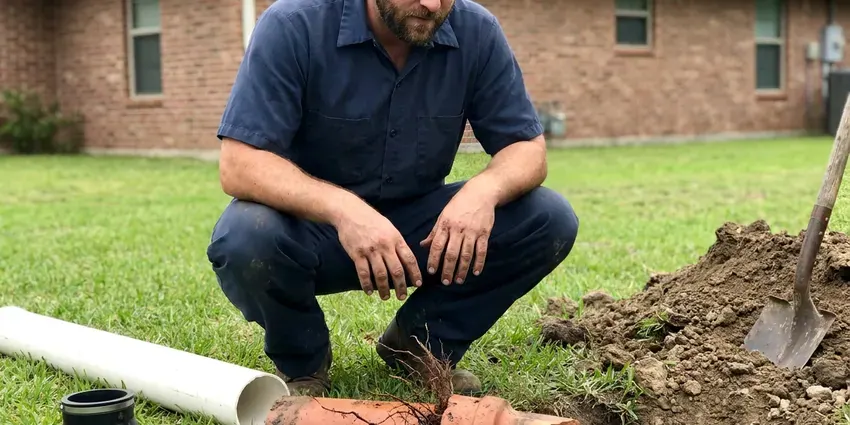 Local septic tank repair by GVK Plumbing, Albuquerque