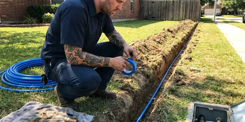 Water Line Installation in Albuquerque